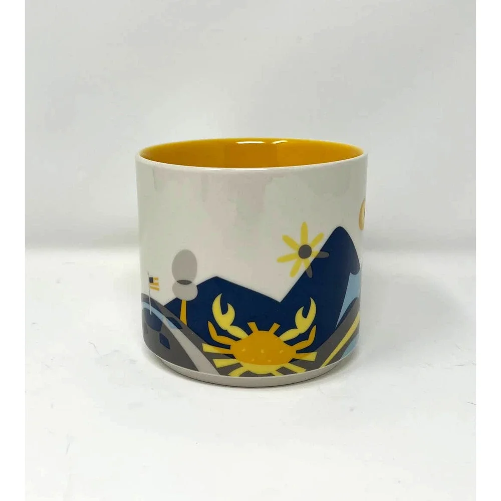 Starbucks MARYLAND You Are Here Coffee Cup Mug‎ YAH Collection 2016